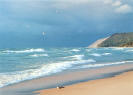 Waves on Lake Michigan, Sleeping Bear Dunes